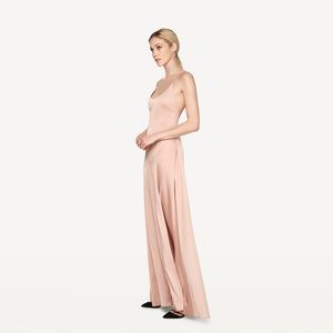 Fame and Partners Andromeda Gown NWT Sz 4 Warm Tan (Blush color)